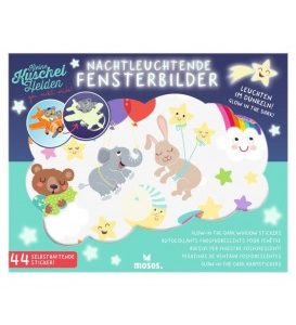 Pegatinas fluorescentes ventanas