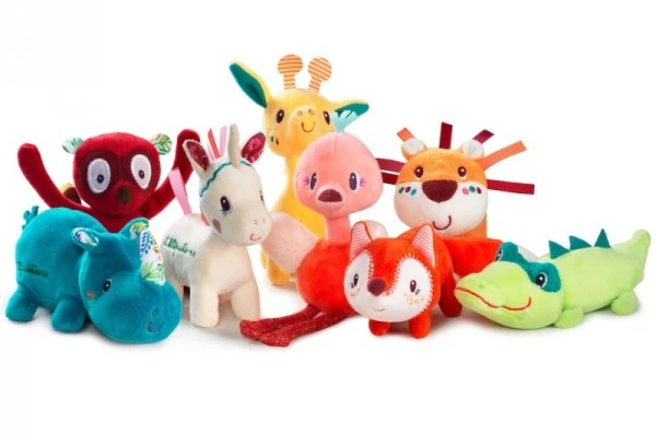 Minipeluches animales. Colección Lilliputiens