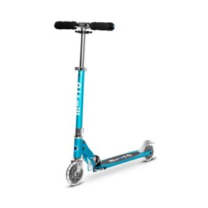 Patinete Micro Sprite Led azul océano