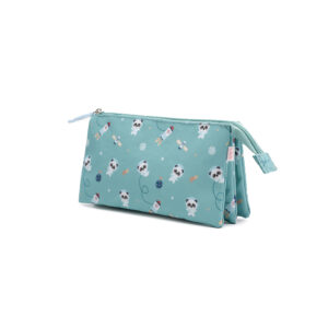Estuche 3 Compartimentos Pandas in Space