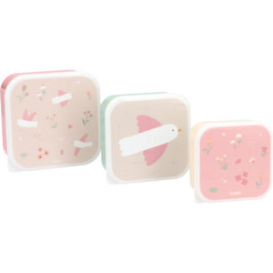 3 Cajas Almuerzo Blossom Birds
